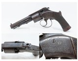 Rare WESTLEY RICHARDS SELF-COCKING Percussion Revolver Antique 1 of 323 Manufactured; FACTORY ENGRAVED 80 Bore - 1 of 19