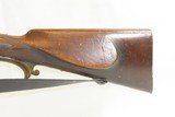 16ga .43-77 Peabody RIFLE & SHOTGUN R SCHRODER Halle GERMANY Jaeger Antique c1890 Traditional Germanic Hunting Arm, Damascus - 3 of 20