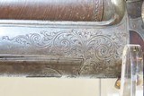 16ga .43-77 Peabody RIFLE & SHOTGUN R SCHRODER Halle GERMANY Jaeger Antique c1890 Traditional Germanic Hunting Arm, Damascus - 6 of 20