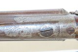 16ga .43-77 Peabody RIFLE & SHOTGUN R SCHRODER Halle GERMANY Jaeger Antique c1890 Traditional Germanic Hunting Arm, Damascus - 10 of 20