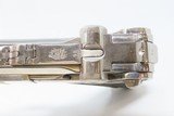 1915 WORLD WAR I DWM German Military LUGER P.08 9x19mm Para PISTOL WWI
C&R GREAT WAR Dated 1915 IMPERIAL GERMAN ARMY LUGER - 9 of 22