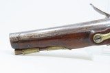 BRACE DUBLIN CASTLE LIGHT DRAGOON FLINTLOCK Pistols .65 Georgian UK Antique REVOLUTIONARY WAR Era Martial Flintlock Pistols - 19 of 25