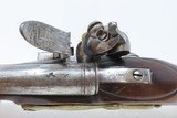 BRACE DUBLIN CASTLE LIGHT DRAGOON FLINTLOCK Pistols .65 Georgian UK Antique REVOLUTIONARY WAR Era Martial Flintlock Pistols - 11 of 25