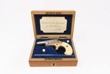 CASED COLT THUER DERINGER 41 Rimfire English Ivory Grips Silver Hideout C&R BRITISH PROOFED Pistol w/LONDON AGENCY Case - 3 of 20