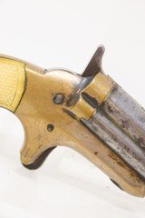 CASED COLT THUER DERINGER 41 Rimfire English Ivory Grips Silver Hideout C&R BRITISH PROOFED Pistol w/LONDON AGENCY Case - 19 of 20