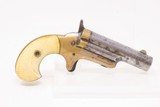 CASED COLT THUER DERINGER 41 Rimfire English Ivory Grips Silver Hideout C&R BRITISH PROOFED Pistol w/LONDON AGENCY Case - 17 of 20