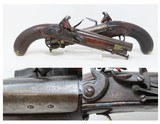 CORK IRELAND CORK BRACE of FLINTLOCK Officer’s Pistols by BRYAN .67 Antique Napoleonic Wars Era Martial Fighting Pistols - 1 of 25