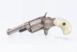CASED & ENGRAVED Antique COLT New Line Revolver .30 ETCHED PANEL Revolver
Mother of Pearl & Nickel Revolver - 6 of 20