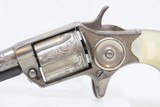 CASED & ENGRAVED Antique COLT New Line Revolver .30 ETCHED PANEL Revolver
Mother of Pearl & Nickel Revolver - 8 of 20