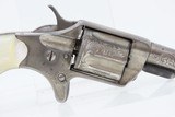 CASED & ENGRAVED Antique COLT New Line Revolver .30 ETCHED PANEL Revolver
Mother of Pearl & Nickel Revolver - 19 of 20