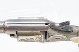 CASED & ENGRAVED Antique COLT New Line Revolver .30 ETCHED PANEL Revolver
Mother of Pearl & Nickel Revolver - 11 of 20