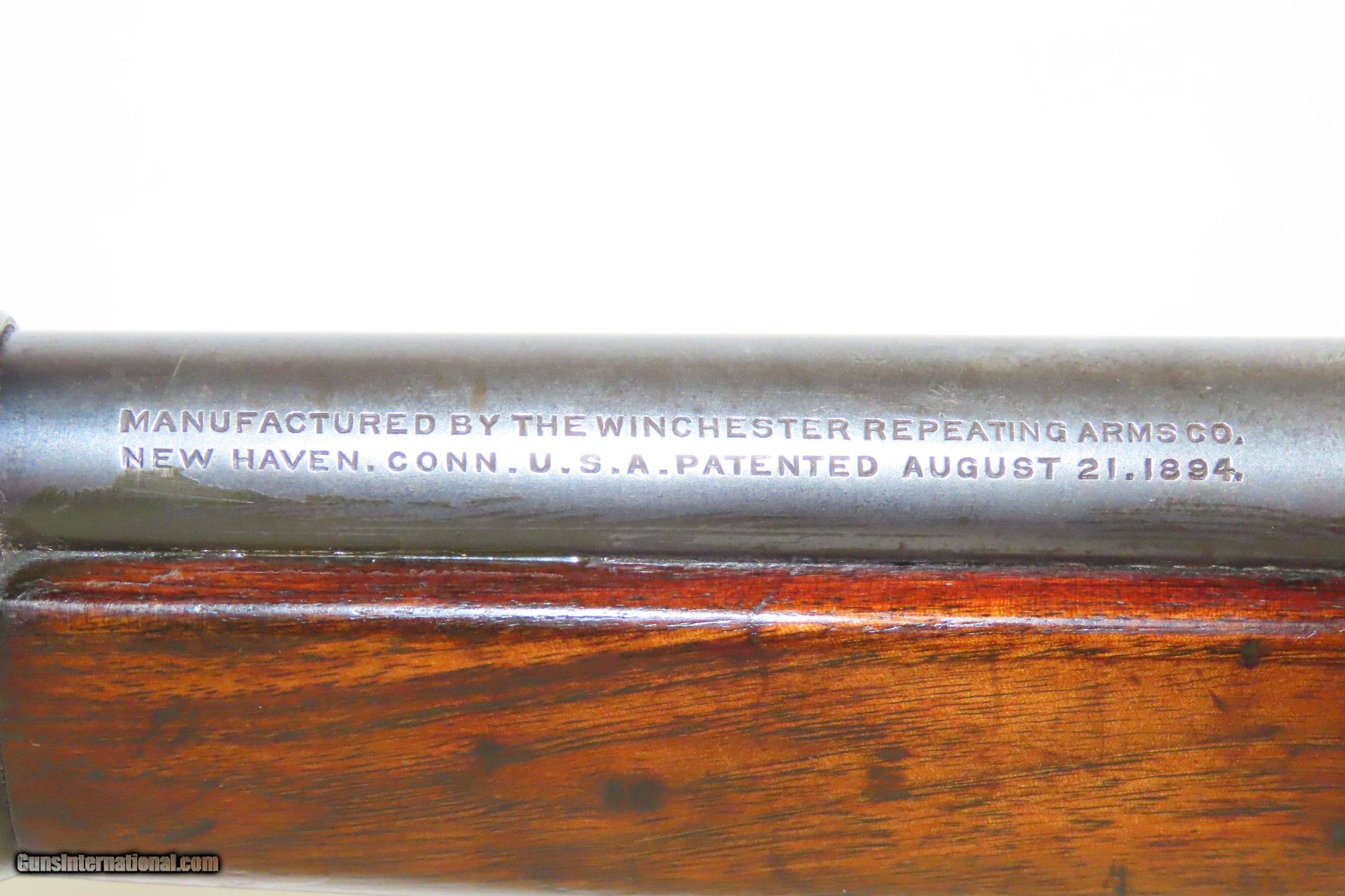 1924 WINCHESTER Model 94 .30-30 WCF Carbine Browning Prohibition Pre-64 C&R  ROARING TWENTIES Lever Action for sale