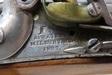 Antique ASA WATERS U.S. Model 1836 .54 Caliber Military FLINTLOCK PistolSTANDARD ISSUE of the MEXICAN-AMERICAN WAR - 6 of 17