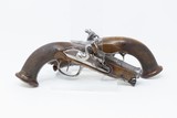 BRACE of ENGRAVED FRENCH FLINTLOCK Pistols .50 Napoleon RevolutionAntique Handsome Set of “Life Preservers” - 2 of 25