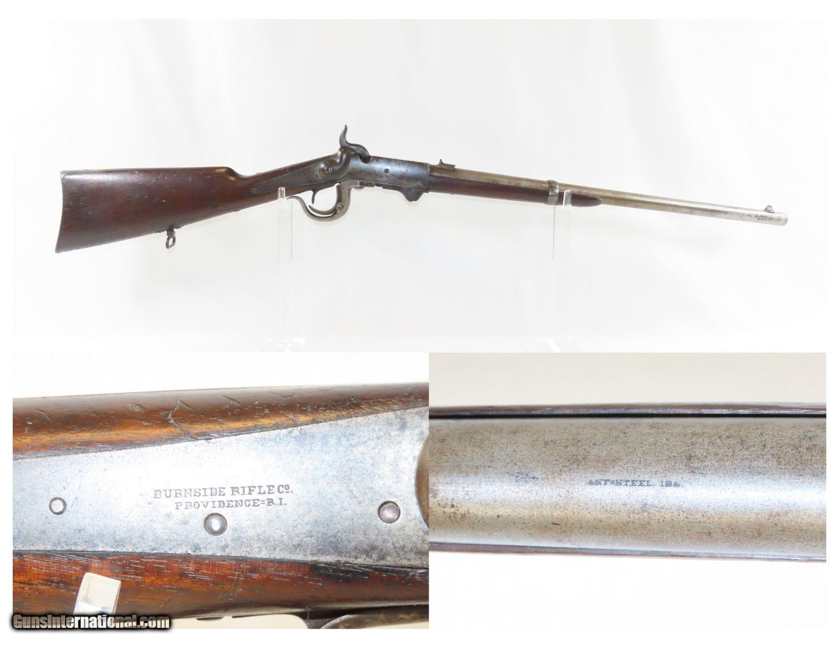 CIVIL WAR CAVALRY CARBINE BURNSIDE M1864 SADDLE RING Union Ambrose ...