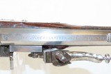 JOSEPH KUCHENREITER WHEELLOCK Rifle Engraved Carved Stock Ivory .60 Antique Bavarian German Sliding Patch Box - 9 of 20