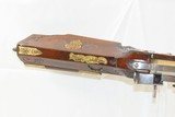 JOSEPH KUCHENREITER WHEELLOCK Rifle Engraved Carved Stock Ivory .60 Antique Bavarian German Sliding Patch Box - 10 of 20