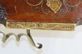 JOSEPH KUCHENREITER WHEELLOCK Rifle Engraved Carved Stock Ivory .60 Antique Bavarian German Sliding Patch Box - 14 of 20