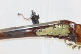 JOSEPH KUCHENREITER WHEELLOCK Rifle Engraved Carved Stock Ivory .60 Antique Bavarian German Sliding Patch Box - 17 of 20