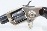 1876 VICTORIAN LONDON .22 Short 7-Shot Revolver COLT New Line CASED Antique Fine Blued & Nickel Rosewood in Oaken & Brass Case - 8 of 21