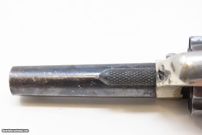 1876 VICTORIAN LONDON .22 Short 7-Shot Revolver COLT New Line CASED Antique Fine Blued & Nickel Rosewood in Oaken & Brass Case - Image 17 of 21