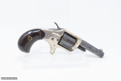 1876 VICTORIAN LONDON .22 Short 7-Shot Revolver COLT New Line CASED Antique Fine Blued & Nickel Rosewood in Oaken & Brass Case - Image 18 of 21