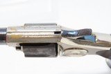 1876 VICTORIAN LONDON .22 Short 7-Shot Revolver COLT New Line CASED Antique Fine Blued & Nickel Rosewood in Oaken & Brass Case - 12 of 21