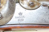 1839 Date CIVIL WAR Danzig Model 1809 Percussion Conversion INFANTRY Musket PRUSSIAN Danzig Arsenal with SOCKET BAYONET - 7 of 24