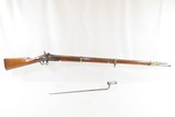 1839 Date CIVIL WAR Danzig Model 1809 Percussion Conversion INFANTRY Musket PRUSSIAN Danzig Arsenal with SOCKET BAYONET - 2 of 24