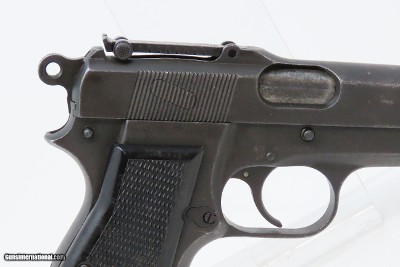 INGLIS Hi Power Mk I* Pistol SHOULDER STOCK HOLSTER WWII JMBrowning P35 C&R Made in Canada for Chinese - Image 18 of 19