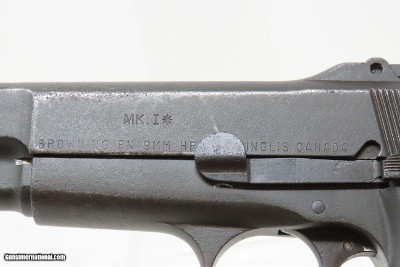INGLIS Hi Power Mk I* Pistol SHOULDER STOCK HOLSTER WWII JMBrowning P35 C&R Made in Canada for Chinese - Image 7 of 19