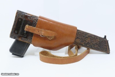 INGLIS Hi Power Mk I* Pistol SHOULDER STOCK HOLSTER WWII JMBrowning P35 C&R Made in Canada for Chinese - Image 2 of 19