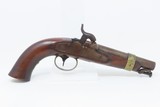 RARE USN AMES NAVY Model 1842 SHIP’S Pistol .54 Civil War Antique 1 of only 2,000, Dated MEXICAN-AMERICAN WAR Era - 2 of 19