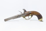 French Military M 1777 FLINTLOCK Pistol Simeon North Elisha Cheney
Antique Predecessor to the First US Martial Pistol, the Model 1799 - 18 of 21