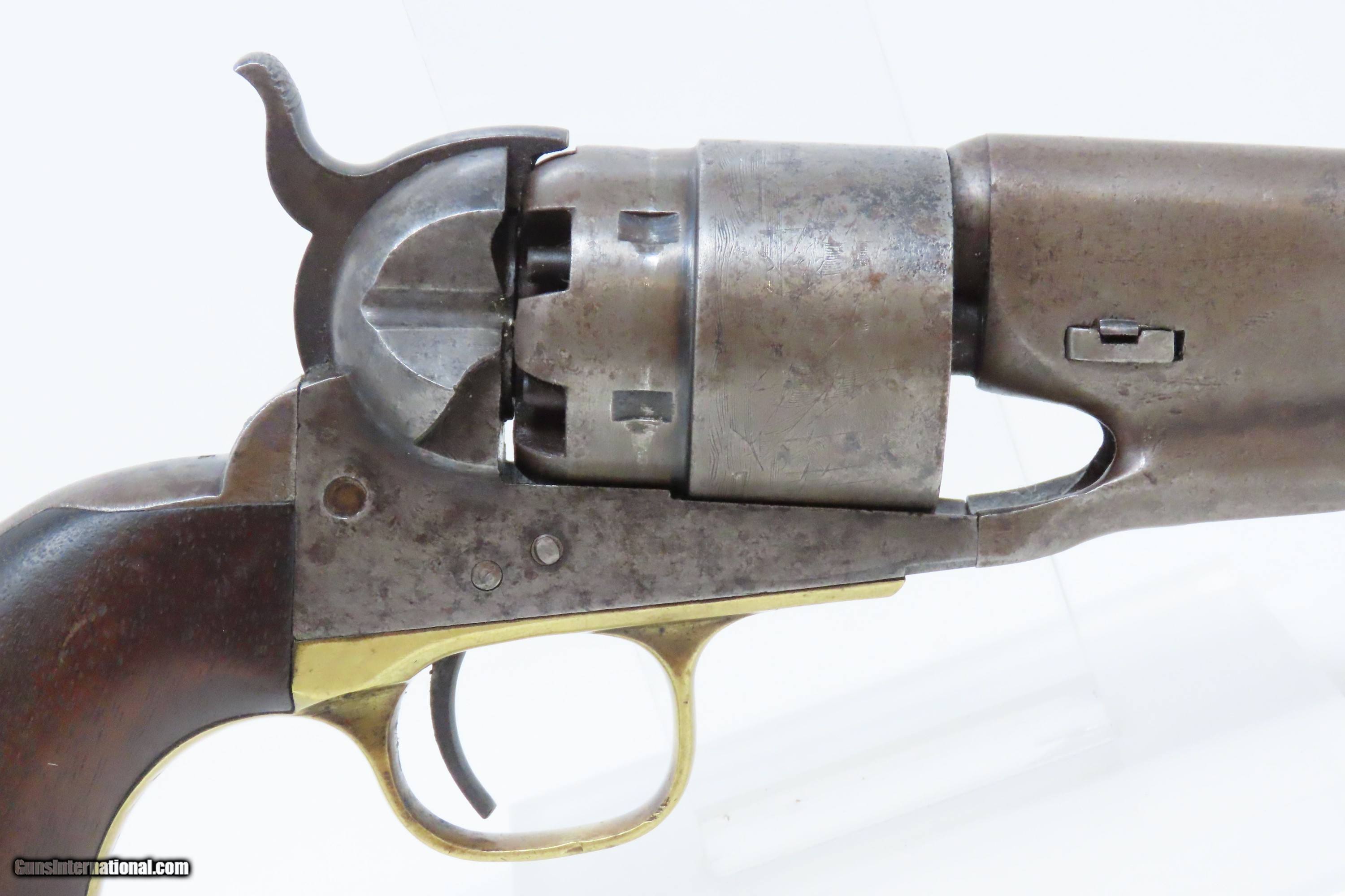 1863 CIVIL WAR CAVALRY COLT US Model 1860 ARMY .44 REVOLVER Officer ...