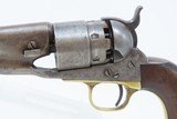 1863 CIVIL WAR CAVALRY COLT US Model 1860 ARMY .44 REVOLVER Officer Antique Most Prolific Union Army Sidearm! - 4 of 19