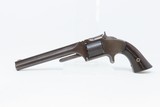 EARLY
3-DIGIT SMITH & WESSON No. 2 OLD ARMY .32 Revolver CIVIL WAR Antique SN 880; TWO PIN TOP STRAP - 2 of 18