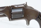 EARLY
3-DIGIT SMITH & WESSON No. 2 OLD ARMY .32 Revolver CIVIL WAR Antique SN 880; TWO PIN TOP STRAP - 4 of 18