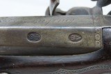 1779BRACE ofBARBAR FLINTLOCK Pistols American Revolutionary War Antique Pair of Silver Hallmarked Martial Sidearms from 18th Century England - 9 of 25