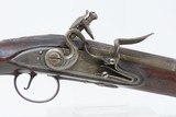 1779BRACE ofBARBAR FLINTLOCK Pistols American Revolutionary War Antique Pair of Silver Hallmarked Martial Sidearms from 18th Century England - 10 of 25