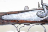 FRENCH ENGRAVED ROBLIN 16 Gauge SIDE x SIDE HAMMER Shotgun Ejectors Antique FACTORY ENGRAVED French Gun with EJECTOR - 16 of 24