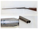 FRENCH ENGRAVED ROBLIN 16 Gauge SIDE x SIDE HAMMER Shotgun Ejectors Antique FACTORY ENGRAVED French Gun with EJECTOR - 1 of 24
