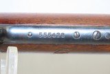 WINCHESTER 1890 PUMP Action TAKEDOWN Rifle in SCARCE .22 Winchester Rimfire 1910s Easy Takedown .22 WRF Rifle with SCOPE - 8 of 21