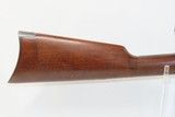 WINCHESTER 1890 PUMP Action TAKEDOWN Rifle in SCARCE .22 Winchester Rimfire 1910s Easy Takedown .22 WRF Rifle with SCOPE - 17 of 21