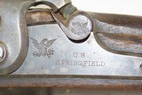 Antique CIVIL WAR Springfield U.S. Model 1863 .58 Cal. Perc. RIFLE-MUSKETMade at the SPRINGFIELD ARMORY Circa 1863 - 6 of 21