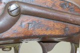 CIVIL WAR Antique AUSTRIAN Model 1851 RIFLED Conversion MUSKET / SR Carbine Large Bore .74 Caliber SADDLE RING CARBINE - 13 of 19