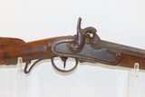 CIVIL WAR Antique AUSTRIAN Model 1851 RIFLED Conversion MUSKET / SR Carbine Large Bore .74 Caliber SADDLE RING CARBINE - 4 of 19