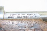 DWM ARGENTINE Contract Model 1909 7.65mm Bolt Action CAVALRY Carbine C&RBerlin Produced Military Rifle to Replace the M1891 - 16 of 23
