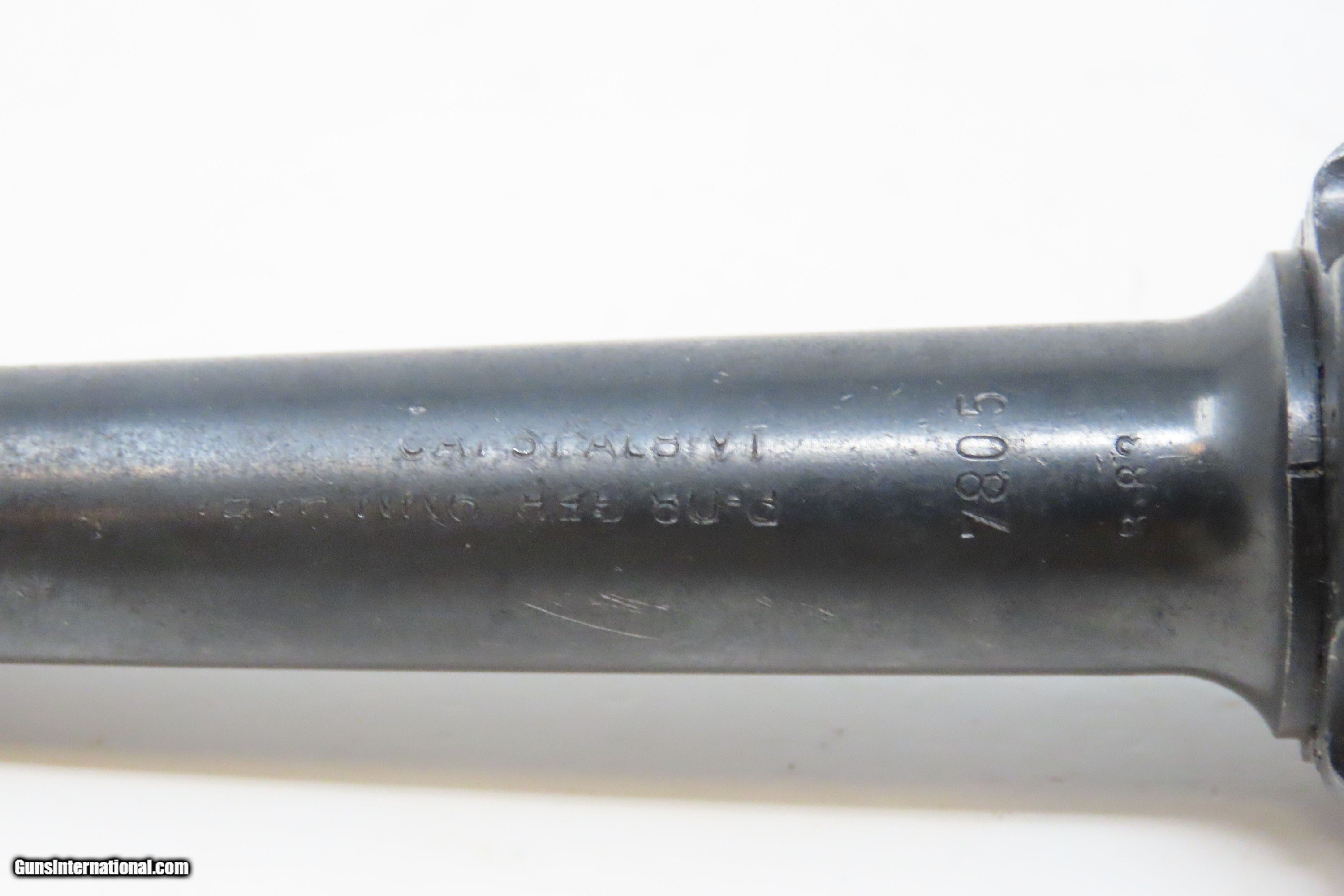 WWII RUSSIAN CAPTURE German Mauser s/42 Code 1937 Luger P.08