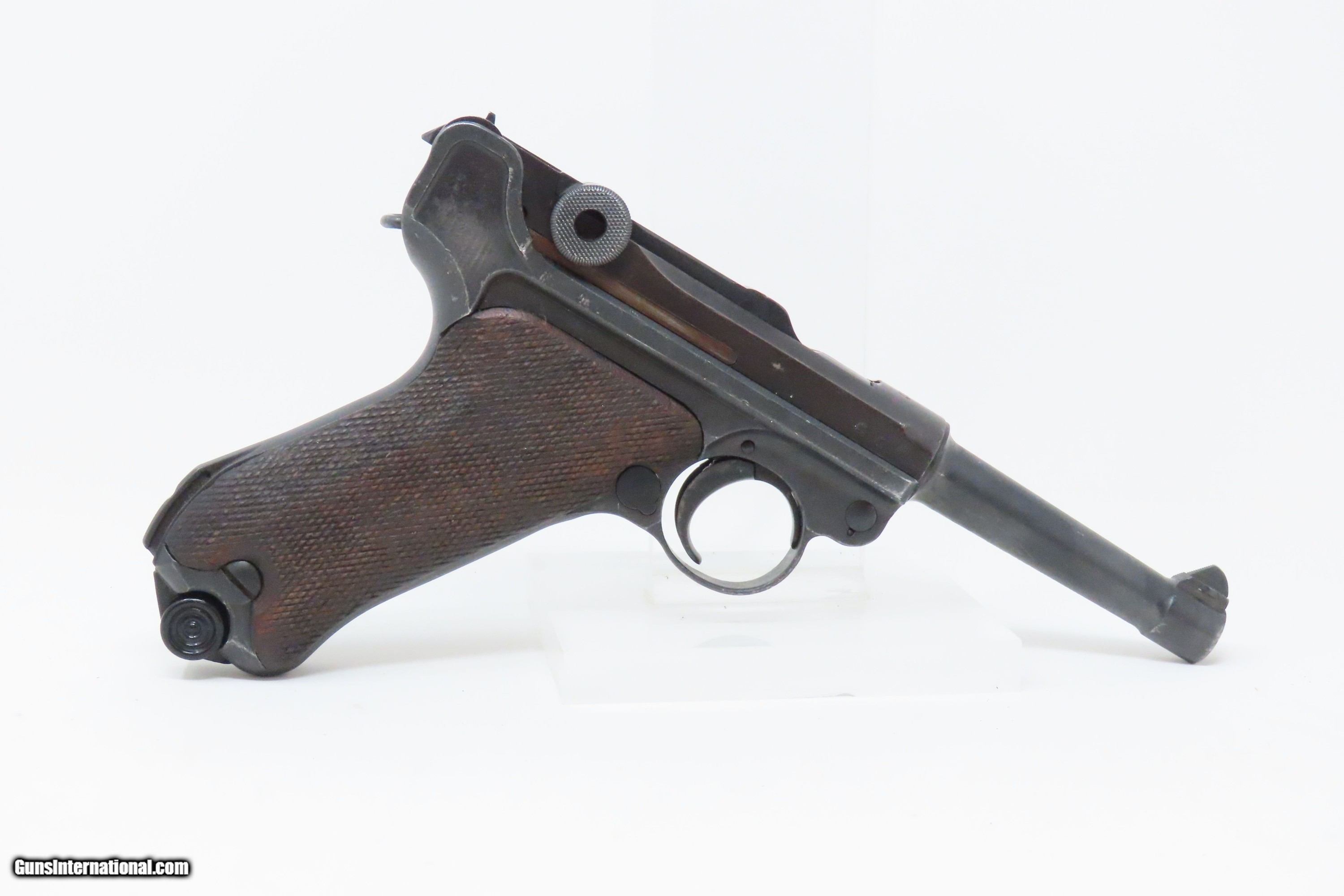 WWII RUSSIAN CAPTURE German Mauser s/42 Code 1937 Luger P.08